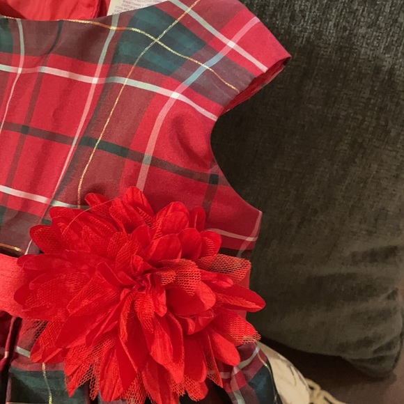 Blueberi Boulevard Plaid 🎄Holiday Dress Sz 6 - Picture 3 of 11